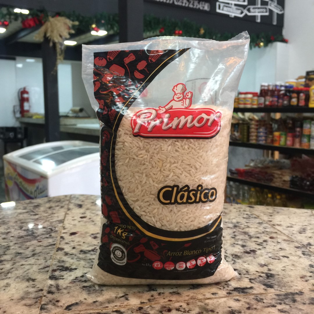 ✔️ Comprar Arroz Primor Clásico 1kg Online en Margarita