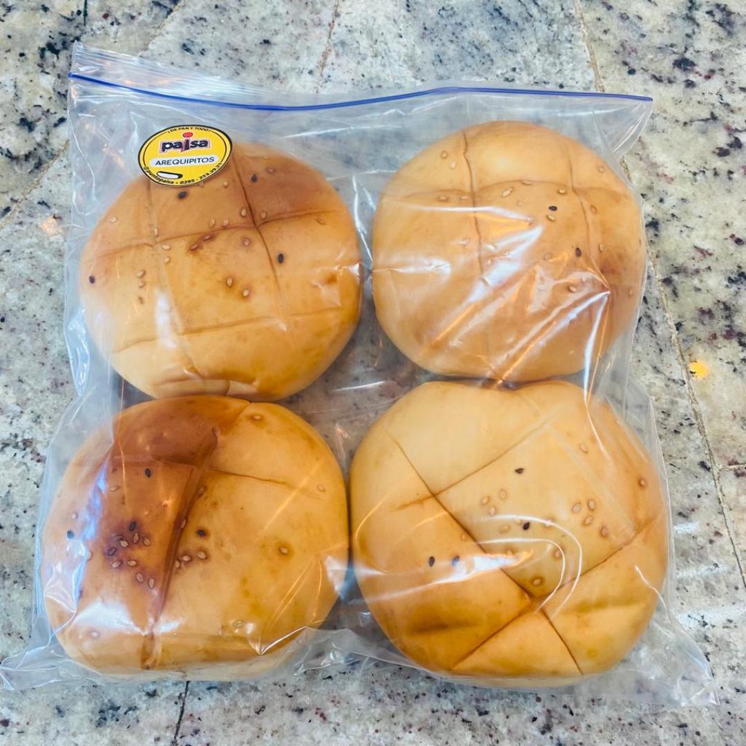 PAN DE HAMBURGUESAS 4UND
