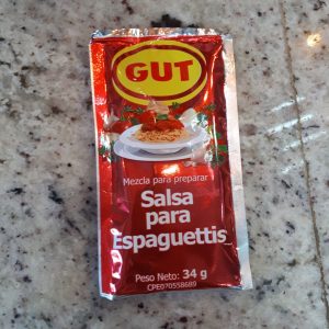 Salsa Para Espaguettis Gut 34g