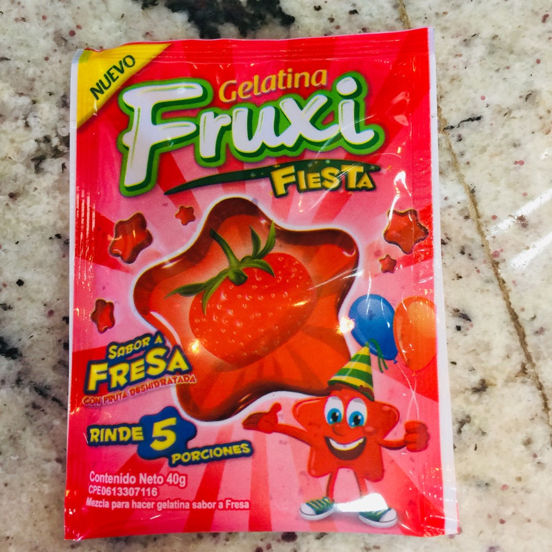 GELATINA FRUXI FRESA