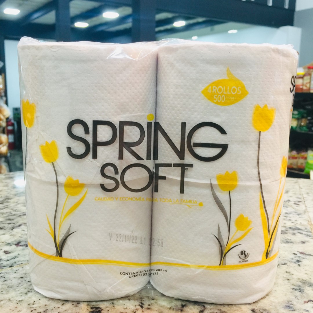 PAPEL HIGIENICO SPRING SOFT