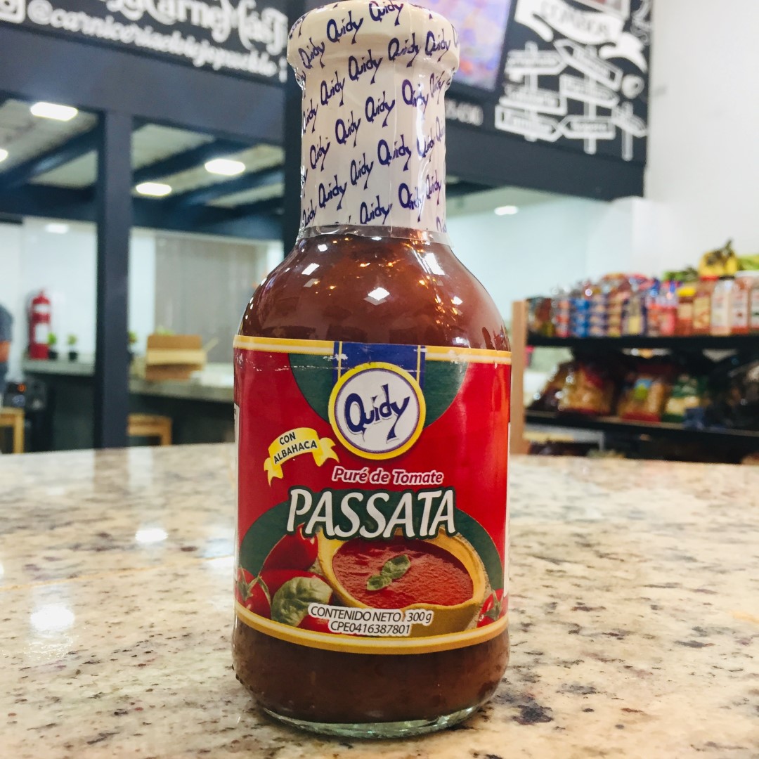 pasata con albahaca 300g