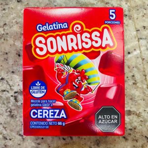 Gelatina Sonrissa Sabor a Fresa 66g
