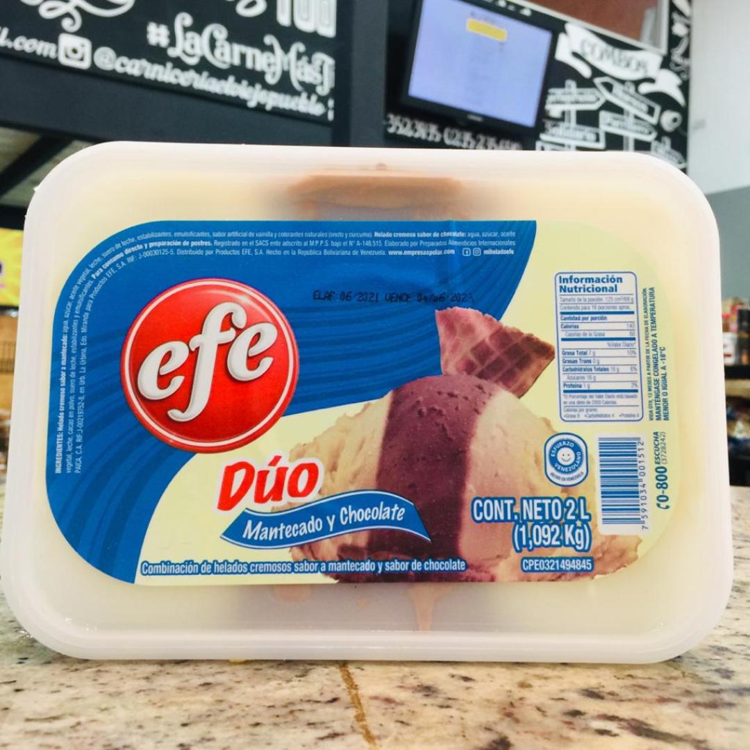 HELADO DUO MANTECADO CHOCO