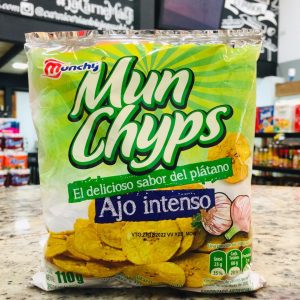 Tostón Mun Chyps Ajo Intenso 110g