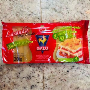 Pasta Para Pasticho Galo 200g