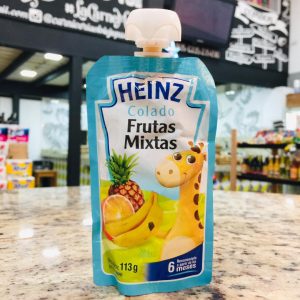 Compota Colado de Frutas Mixtas Bolsa Heinz 113g
