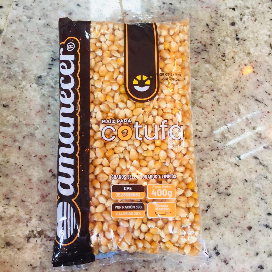 MAIZ PARA COTUFAS AMANECER 400G