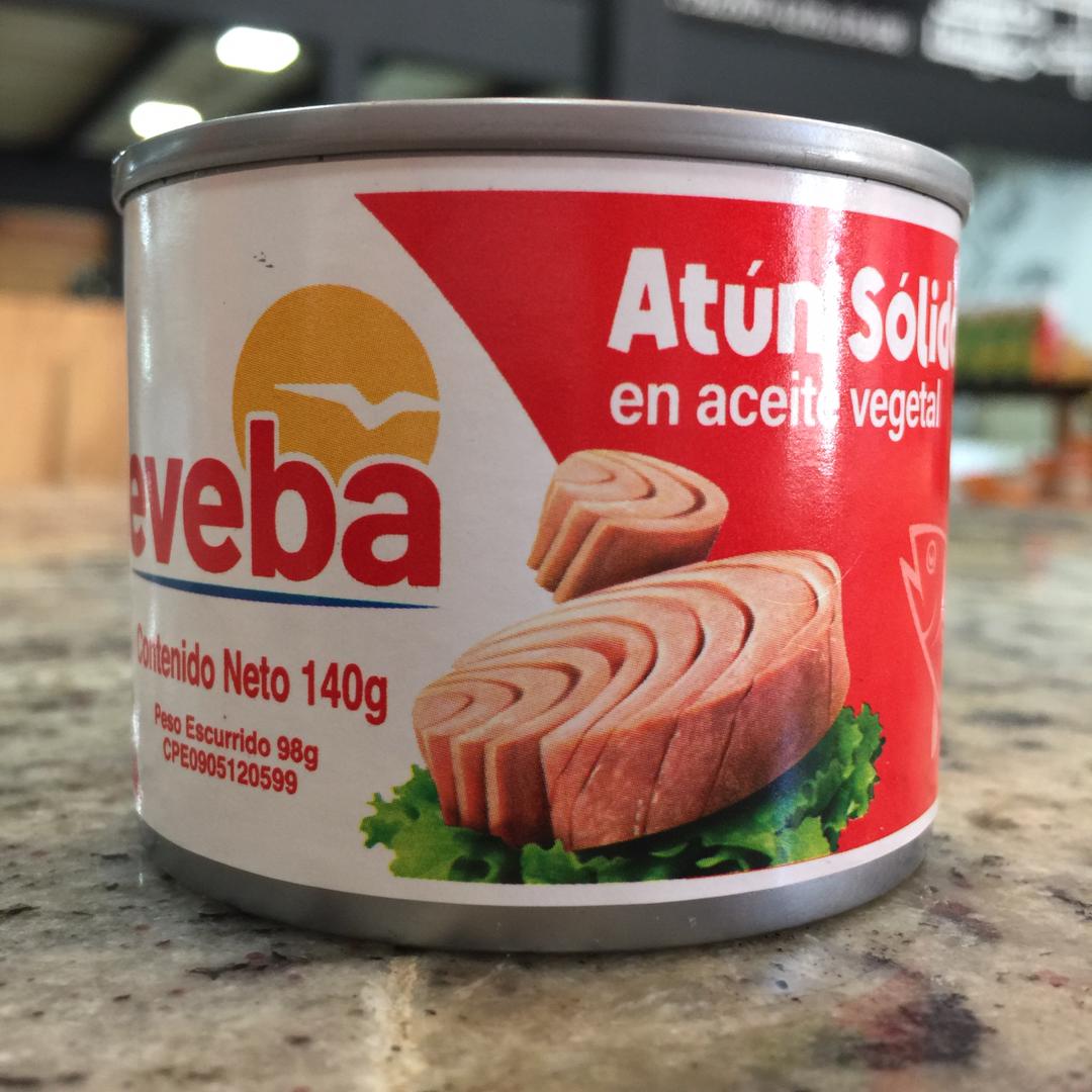 Atún Eveba en Aceite Vegetal 140g