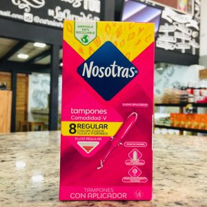 Tampones Nosotras Regulares con Aplicador 8und