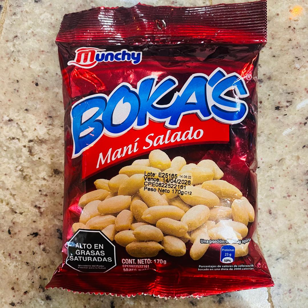 MANI SALADO BOKAS 170GR