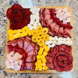 Bandeja de Pasapalos Cuadrada Madera N´1 (26x26cm)