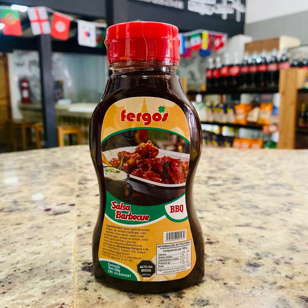 SALSA BBQ FERGOS 190GR