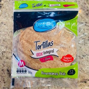 Tortillas 100% Integral + Avena Crustissimo 330gr (12 und)